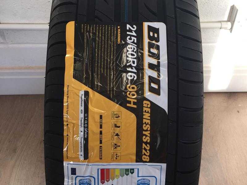 Boto Tyres 215 60 16 - Brand New (Fitting Service Available) 45 FULLY FITTED