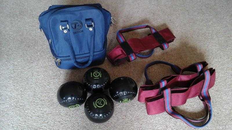 bowls taylor lazer size4 holdall and carriers   unused