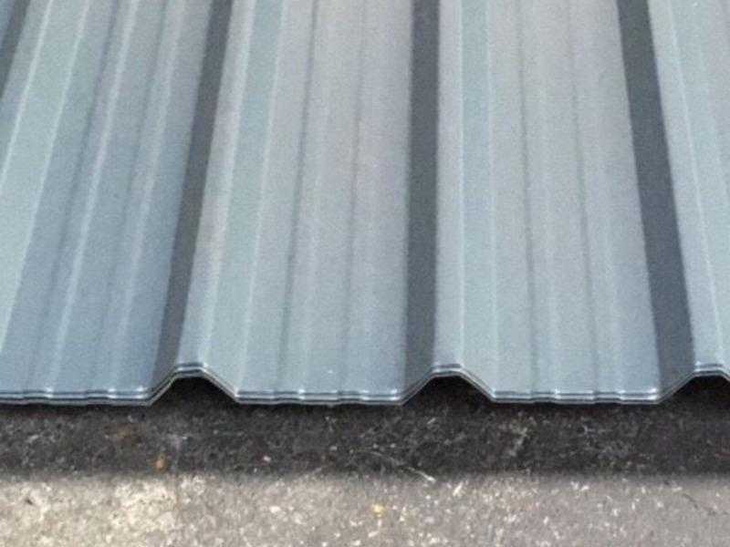 Box profile roofing