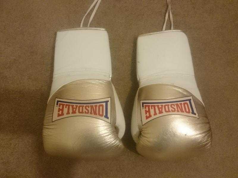 Boxing gloves by lonsdale - joshua anthony signed