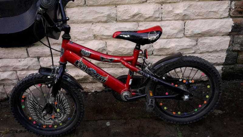 Boys 16 wheel bike