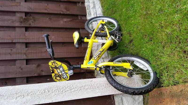 Boys 16quot sonic bnx bike like new can deliver for a small charge