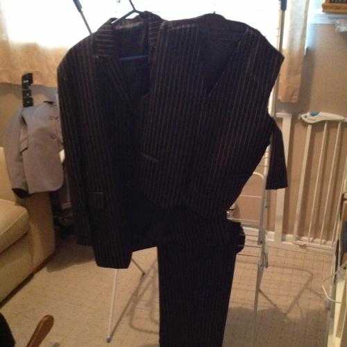 Boys pinstripe suit
