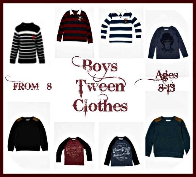 BOYS TWEEN CLOTHES