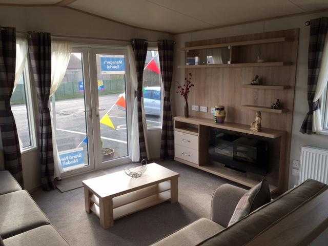 BRAND NEW 2016 ABI BLENHEIM FOR SALE AT EYEMOUTH HOLIDAY PARK TD14 5BE