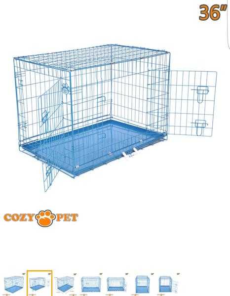 Brand new 36 inch dog crate