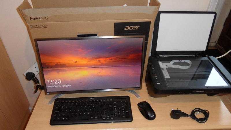 Brand new Acer C22-750 Desktop computer, unwanted present boxed 350 OVNO