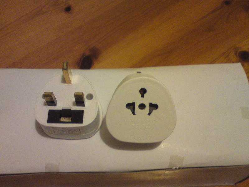 BRAND NEW ALL CONTINENTS TO UK PLUG ADAPTOR