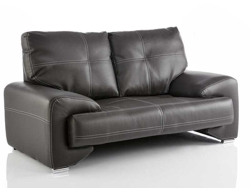 Brand New Black Leather 2 Seater Sofa 039The Soho039 Cheap Fast Delivery