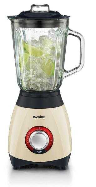 Brand new Breville 039Pick and Mix039 Jug Blender VBL067 in vanilla cream