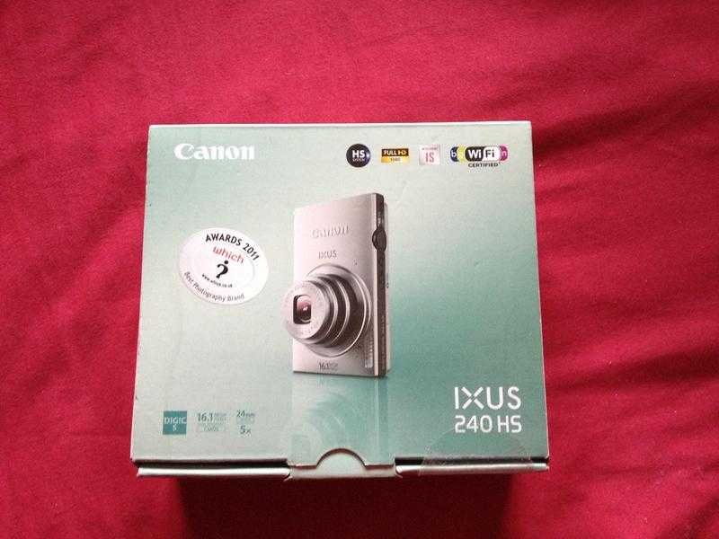 BRAND NEW CANON IXUS 240HS