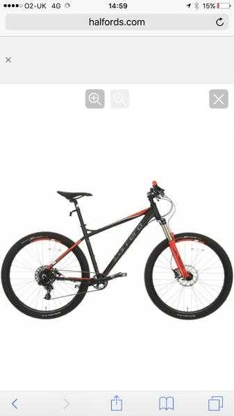 Brand New Carrera Fury 20quot Mountain Bike with a range of brand new equipment