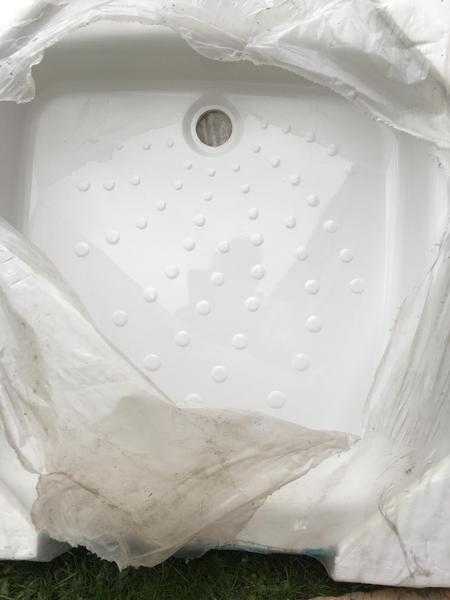 Brand new Ceramic shower tray.