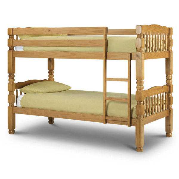 BRAND NEW Chunky Pine Bunk Bed Thick Posts - Can split into 2 single beds