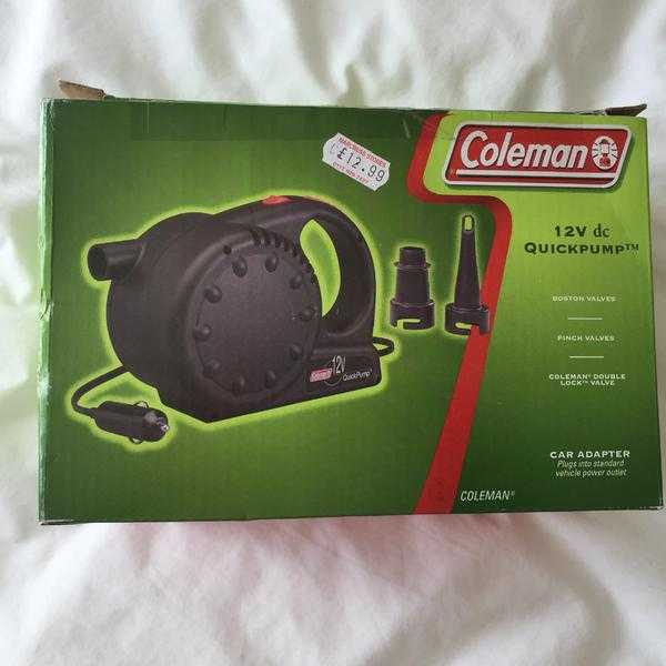 Brand New Coleman 12v Quickpump