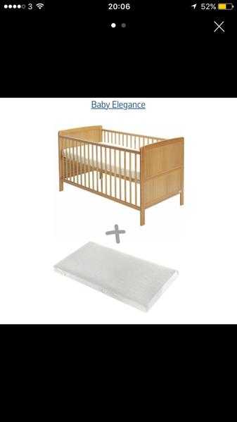 Brand new cot bed