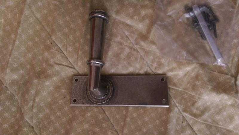 Brand new Durham lever door handles. 2 sets