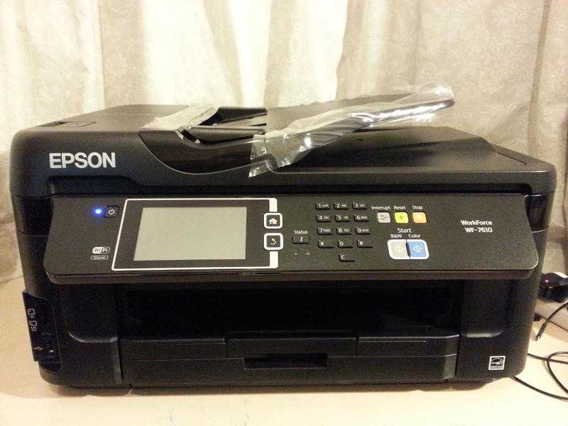 Brand New EPSON A3 Colour Inkjet Printer WF 7610