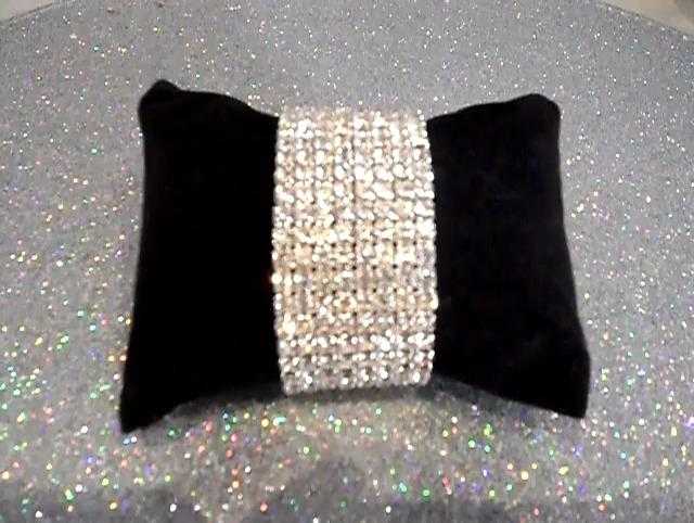 Brand New Extremely Sparkley Elastic Bracelet Covered in Diamantes all around (About 3cm wide)