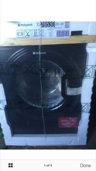 Brand New Factory Sealed Hotpoint washing machine