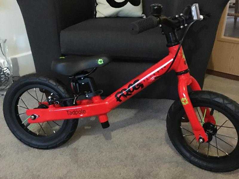 Brand New Frog Balance Tadpole Bike