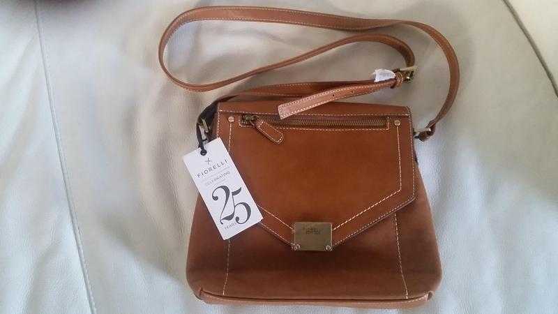 Brand new genuine Fiorelli tan brown shoulder  crossover bag