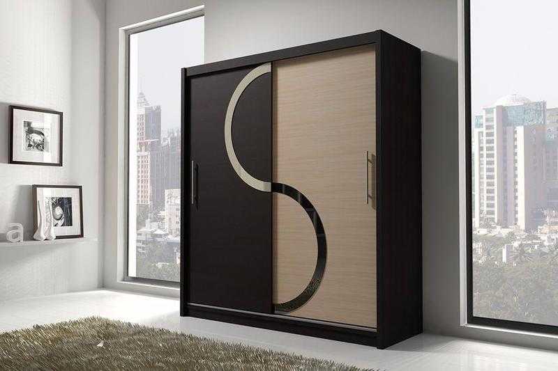 Brand new German Design Power 11 Big Two Door Slider Wardrobe in Wenge Color