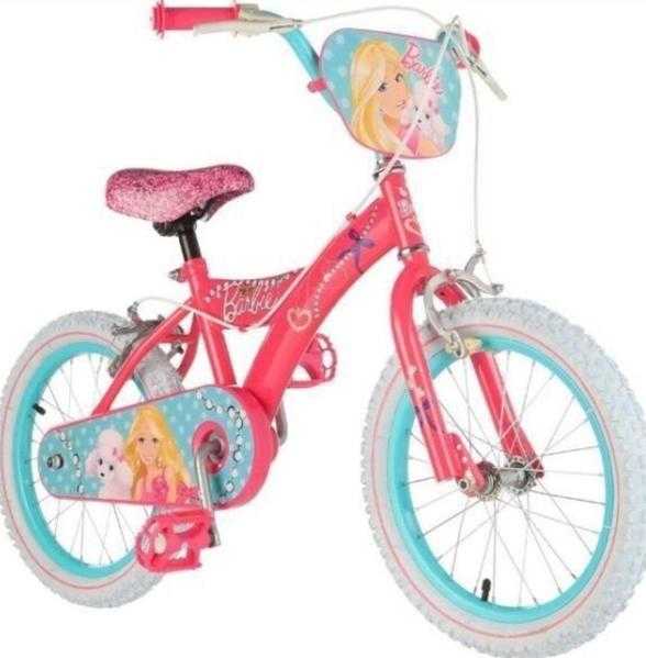 BRAND NEW GIRLS 16inch BARBIE BIKE