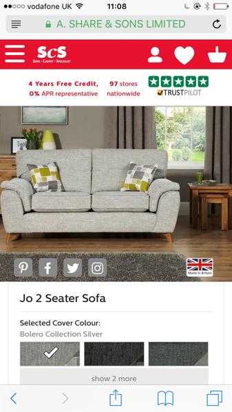 Brand new gorgeous sofa