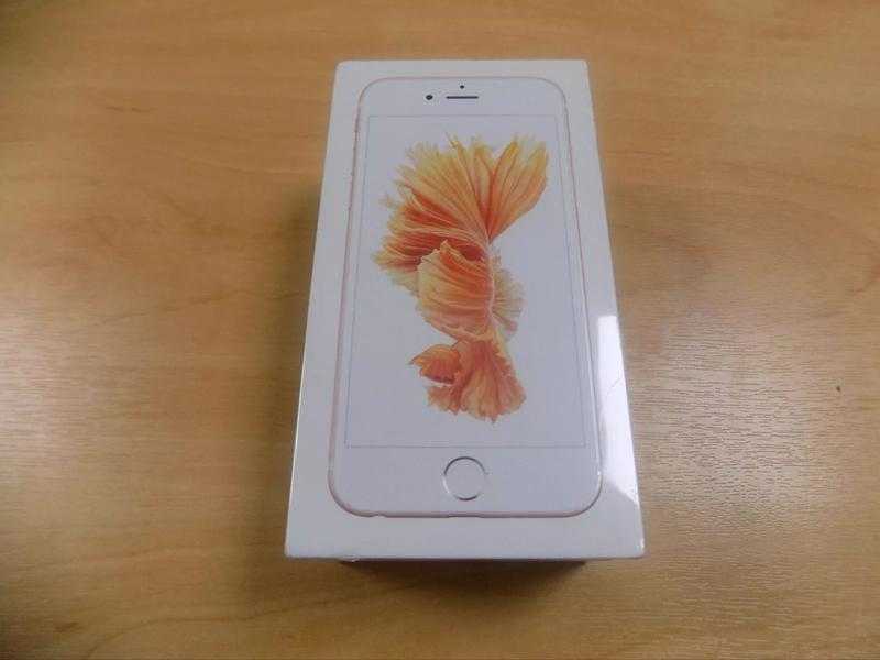 Brand new iPhone 6s rose gold