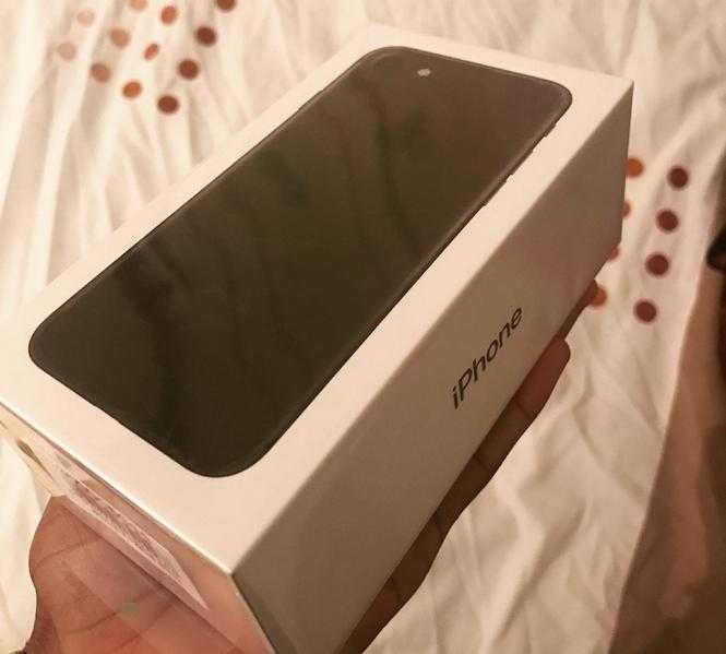 Brand New IPhone 7, 128GB, Black UnOpened