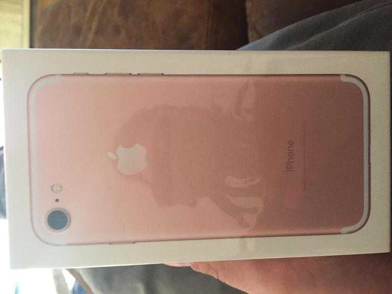 Brand new iPhone 7 32gb on O2