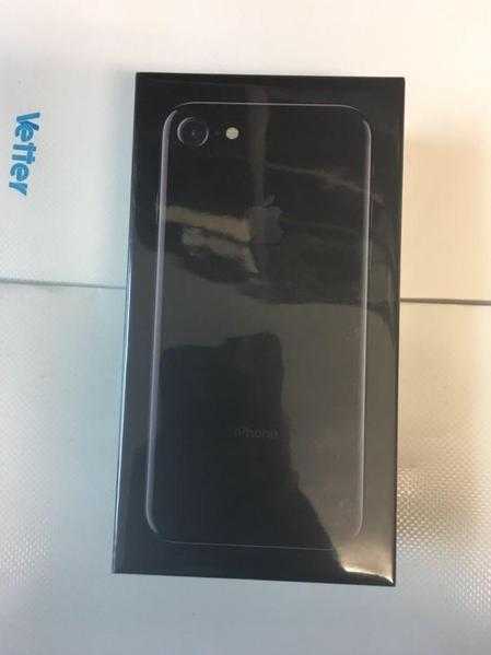 Brand New Iphone 7 Jet Black 256gb Neverlocked