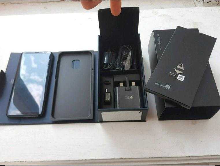 BRAND NEW Midnight Black Samsung Galaxy S8 64GB For Sale UNLOCKED