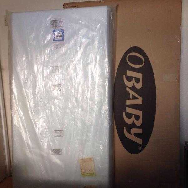 Brand new  Obaby Cot bed with Mattress