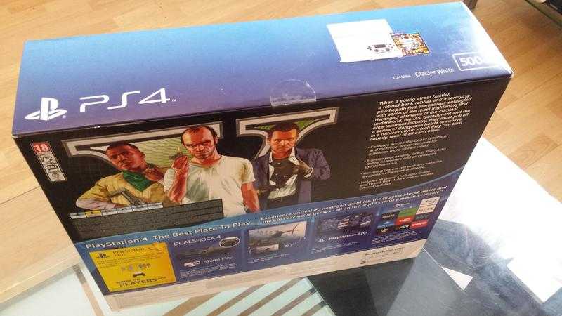 BRAND NEW PS4 WITH GRAND THEFT AUTO V