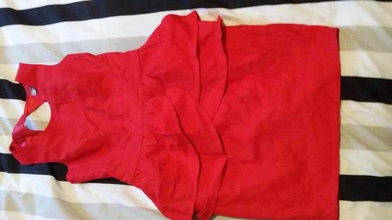 Brand new red lipsy London dress size 10