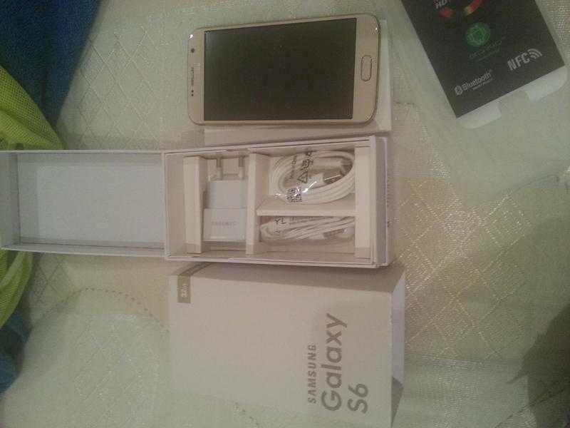 Brand New Samsung Galaxy S6 Gold Platinum