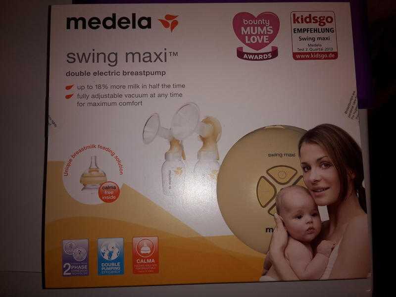 BRAND NEW SEALED Medela Swing Maxi Double Electric Breast Pump