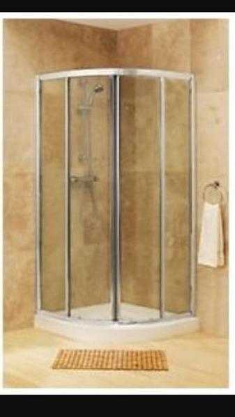 Brand new shower enclosure WITH tray for sale