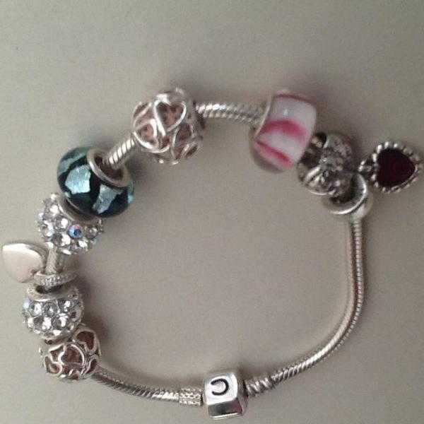 Brand new silver Chamilia bracelet