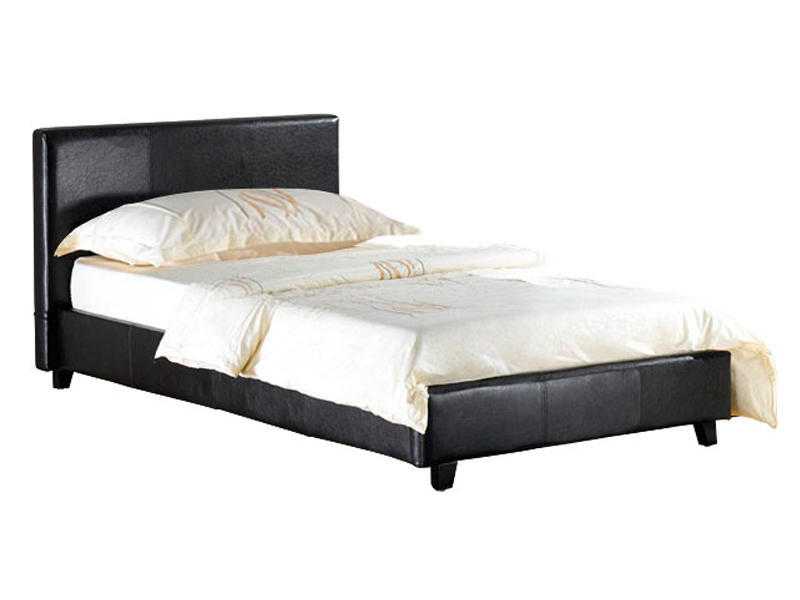 BRAND NEW SINGLE LEATHER BED