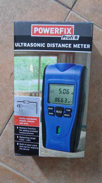 Brand new (still boxed unused) Ultrasonic Distance meter