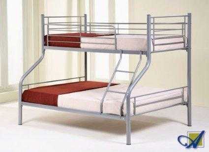 Brand New Trio Sleeper Metal Bunk Bed