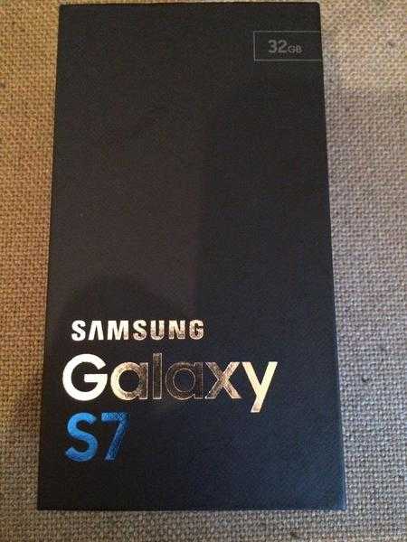 Brand new, unlocked and sealed Samsung Galaxy S7-32gb (black)