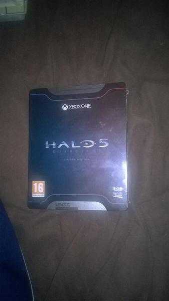 brand new unopened sealed packaging halo 5 gaurdians limited edition