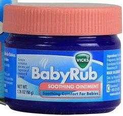 Brand New Unopened Vicks Baby Rub Soothing Ointment