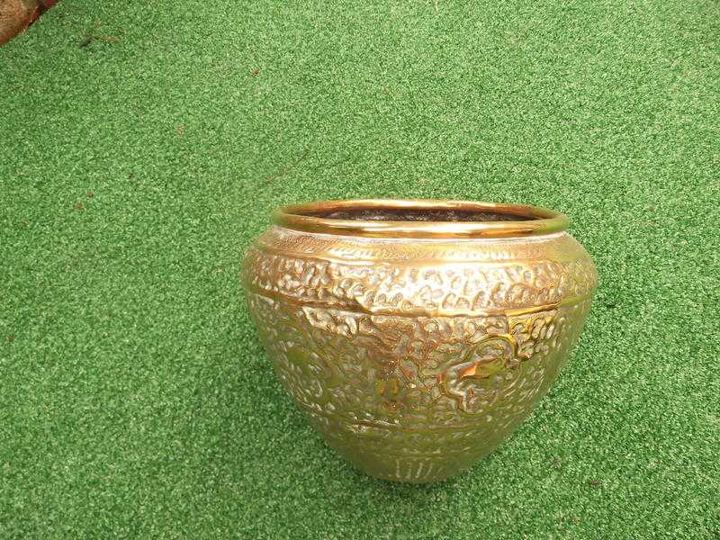 Brass vase