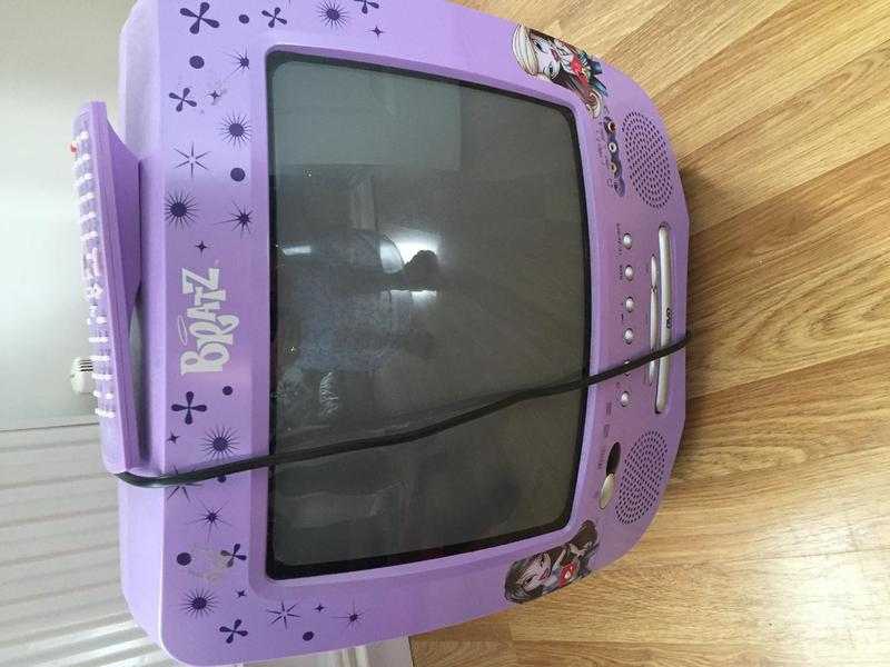 Bratz tv with DVD player