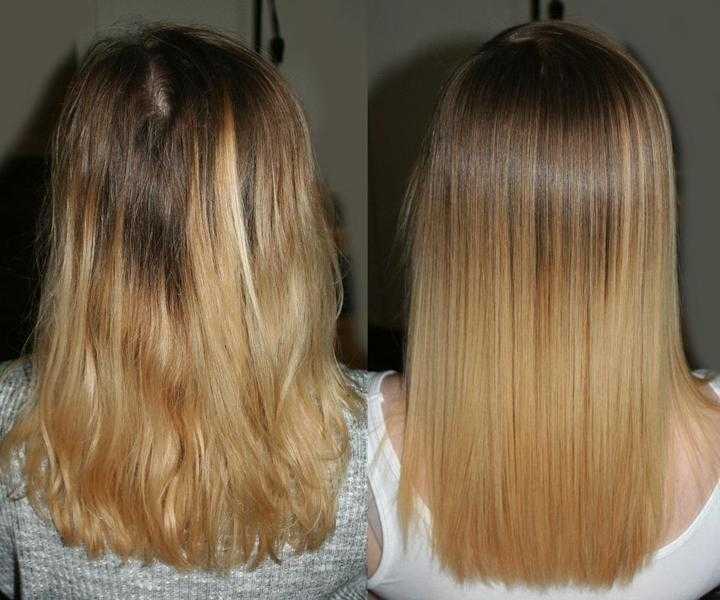 Brazilian keratin blow dry treatment - Hair straightening